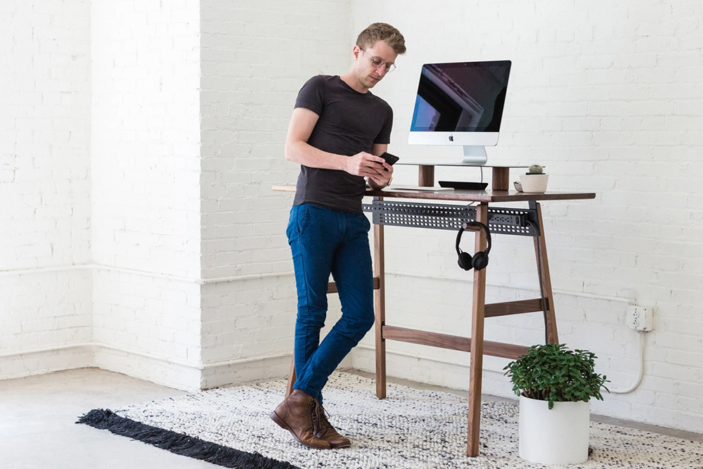 Ensuring productivity at work: Get a standing desk!